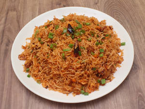 Schezwan Mushroom Fried Rice