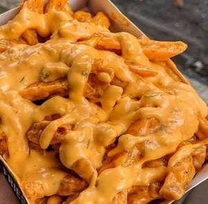 Cheesy Peri Peri Fries