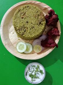 Donne biryani rice with kabab [3 pieces and pepsi 250 ml]