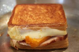Cheese aloo slice sandwich