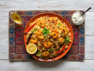 Prawns Biryani
