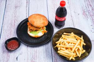 Chef Chicken Burger Combo Meal