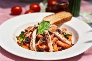 Arrabiata Pasta Non Veg