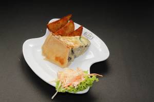 Creamy Mushroom Quiche