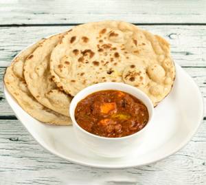 Mini Kadhai Paneer+3 Roti