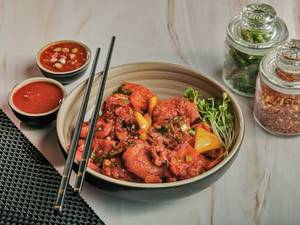 Crispy Peking Prawns