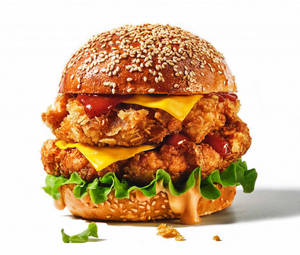 Tiger Big Fat Chicken Burger