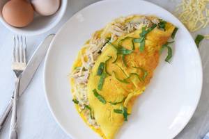 Chicken Breast 4 Eggs Omelette [41gmp]