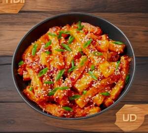 Garlic chilli potato