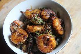 Prawns pepper
