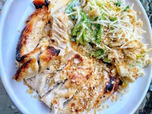 Grilled Chicken Platter [ 2 Pieces ]