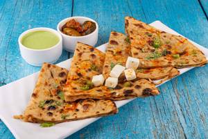 Tandoori Paneer Paratha