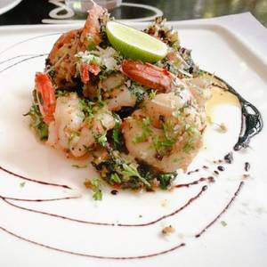 Pan Tossed Butter Garlic Prawns