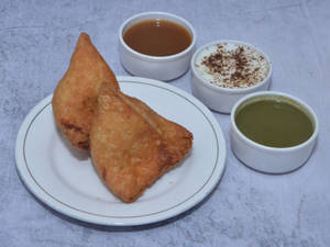 Single Dahi Samosa