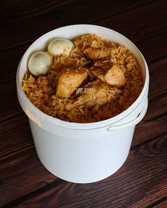 Bucket Dum Biriyani Chicken[6-persons] With 1300 Ml Soft Drink