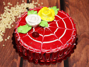 Strawberry Cake (500 gms)
