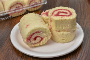 Jam Roll Cake 