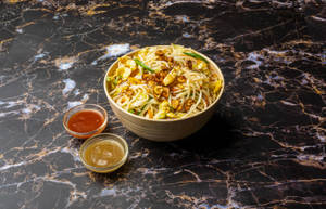 Burnt Garlic Egg Fried Rice