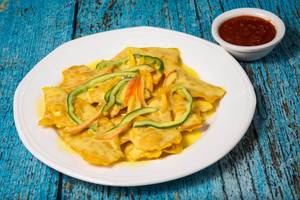 Nachos With Cheese Sauce