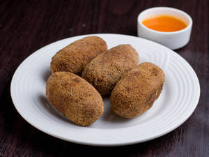 Vegetable Cutlet (4 Pcs)