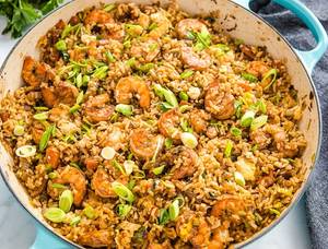 Prawn Schezwan Fried Rice 
