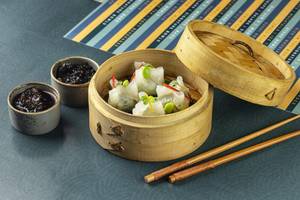 Truffle Edamame Dim Sum