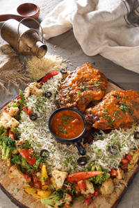 Grilled Chicken Rice