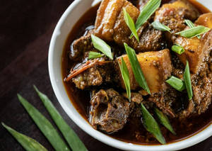 Pork Curry With Lai Xak
