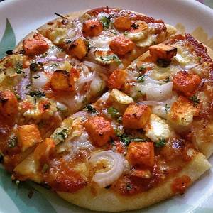 8" Large Adarsh Special Paneer Chilly Pizza