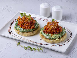 Breakfast Rosti With Chicken Bolognaise