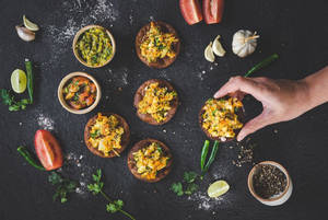 Fish Chokha Marua Roti