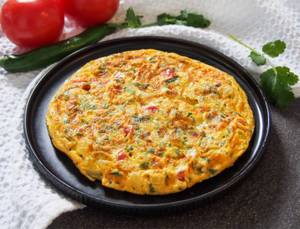 Veggie Masala Omelette