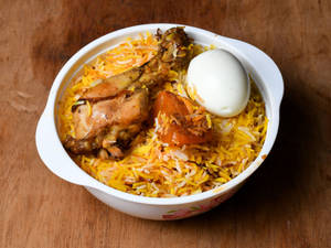 Chicken Dum Biryani .