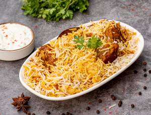 Chicken Dum Biryani (Half)