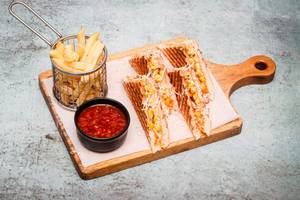 Corn And Cheese Sandwich  