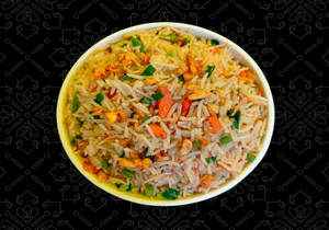 Burnt Garlic Rice Veg