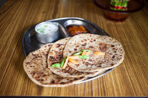 Veg Mixed Paratha Combo