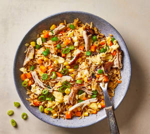 Egg Chicken Fried Rice