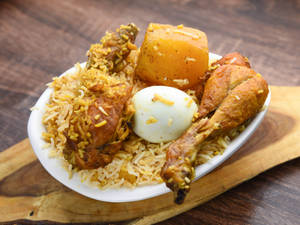 Special Chicken Biryani (2 Pice)