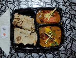 Roti With Fish Curry