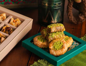 Assorted Pistachio Baklava  - 250 Gm's 