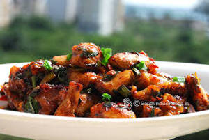 Mushroom manchurian