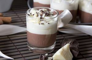 Double Chocolate Dessert Jar (eggless)
