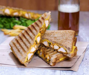 Chicken Tikka Grilled Sandwich