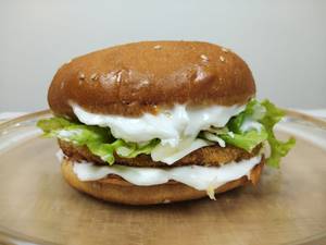 Chicken Burger - Healthiest Burger In The City - Probiotic Sauerkraut - Large