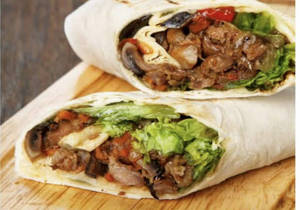 Mutton Kebab Thick Wrap