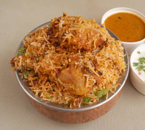 Chicken Dum Biryani (3 Pcs)