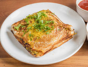 Cheese Schezwan Masala Toast Sandwich