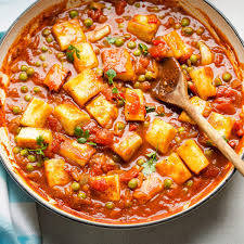 Matar paneer masala