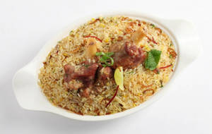 Mutton Biryani  (portion Size : 900 Grams Net )   (serves -1)